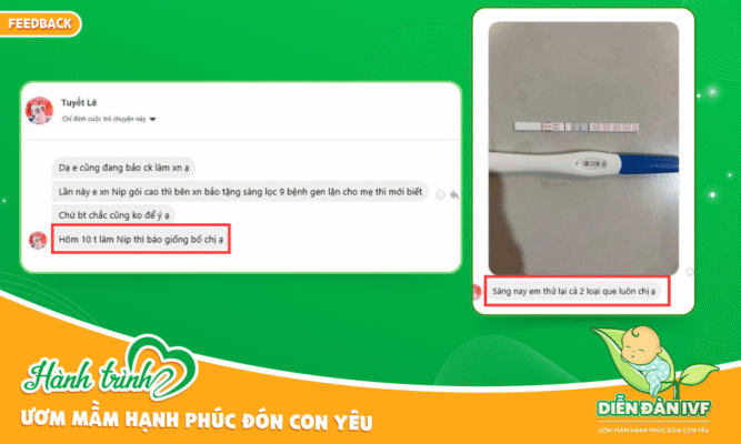 10 tuần NIPT, Bé giống bố, trọn vẹn ước mơ đón hoàng tử